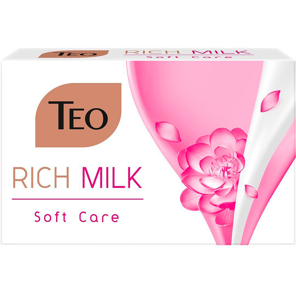 Тверде мило Teo Beauty Rich Milk Soft Care 90 г (3800024047381)