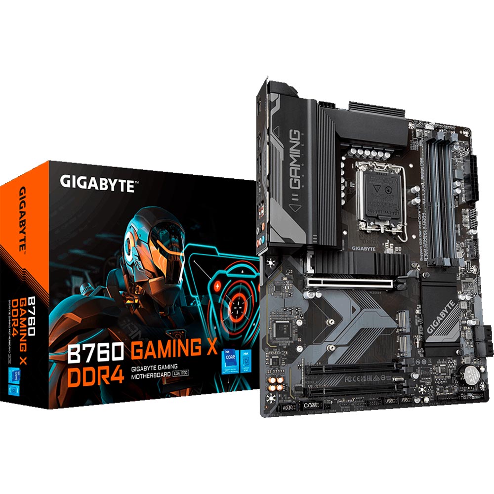 Зовнішній вигляд Материнська плата GIGABYTE B760 GAMING X DDR4