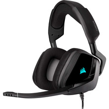 Днепр - Гарнитура CORSAIR Void RGB Elite USB Premium Gaming Carbon (CA-9011203-EU)