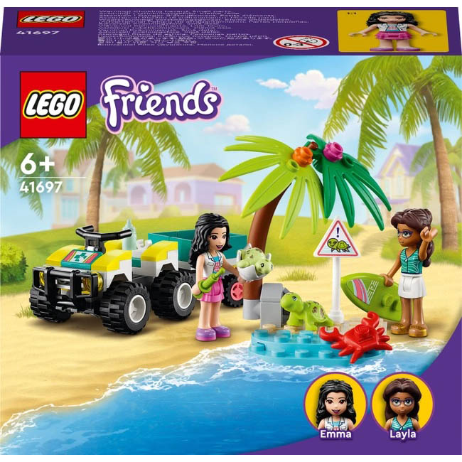 Конструктор LEGO Friends Автомобиль защиты черепах 90 деталей (41697)