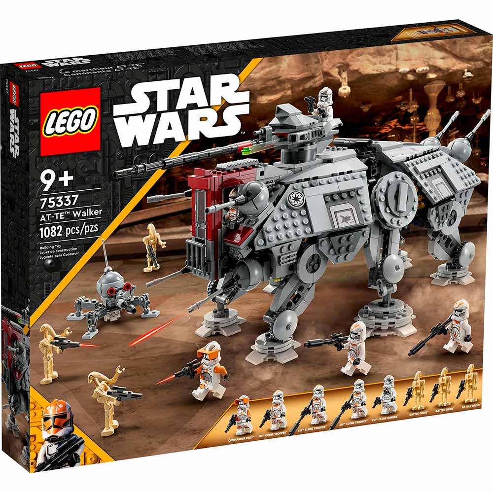 Конструктор LEGO Star Wars Крокохід AT-TE 1082 деталей (75337)