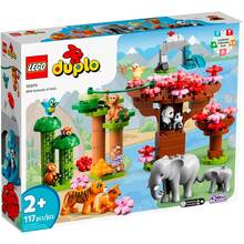 Конструктор LEGO DUPLO Town Дикие животные Азии 117 деталей (10974)