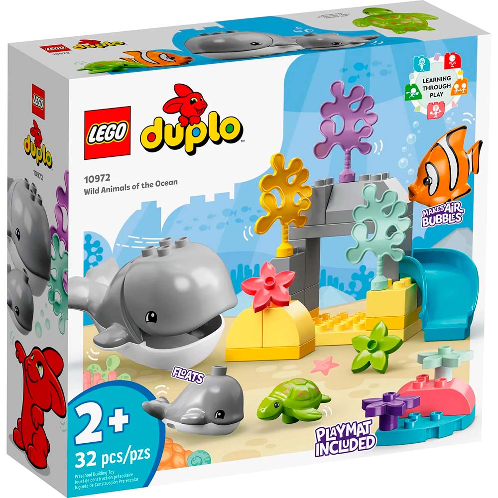 Конструктор LEGO DUPLO Town Мешканці океану 32 деталей (10972)