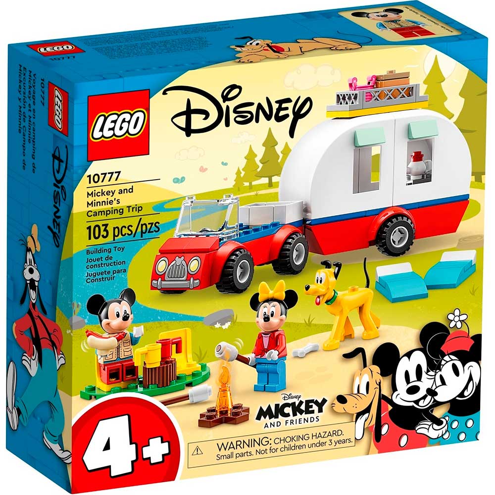 Конструктор LEGO Mickey and Friends Микки Маус и Минни Маус за городом 103 деталей (10777)