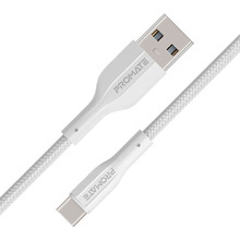 Кабель PROMATE USB-A-USB-C (xcord-ac.white)