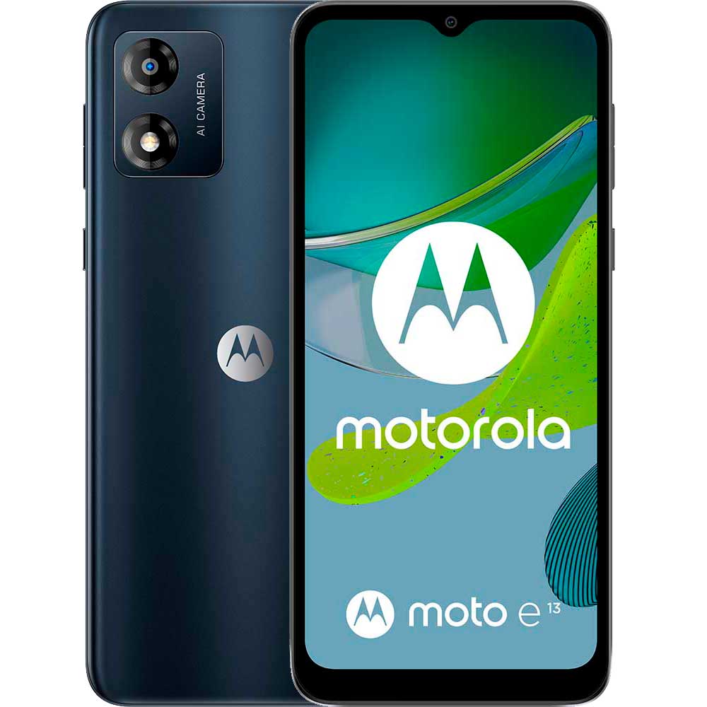 Смартфон Motorola E13 2/64GB Dual Sim Cosmic Black