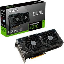 Відеокарта ASUS RTX 4070 DUAL 12GB GDDR6X (DUAL-RTX4070-12G)