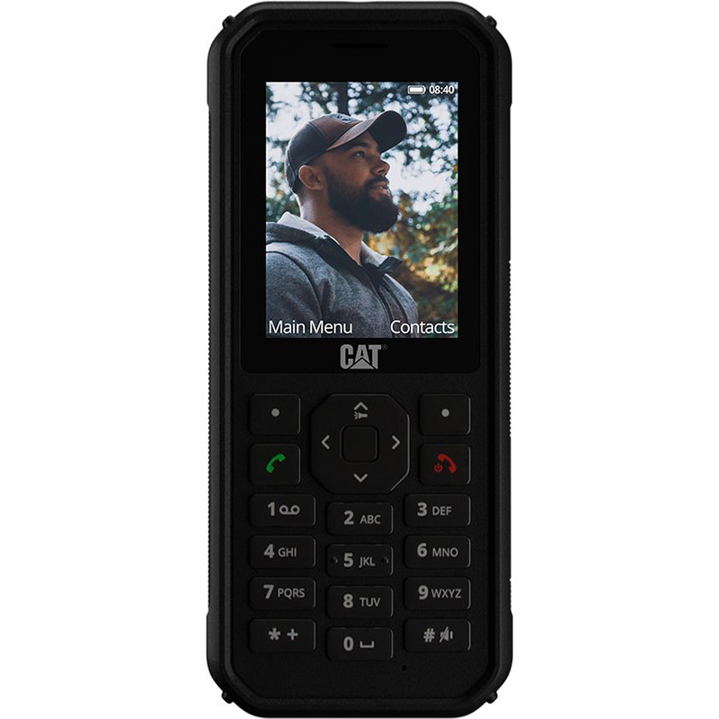 Мобильный телефон CAT B40 Black Диагональ дисплея 2.4