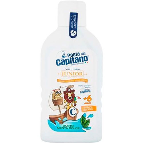 Ополаскиватель полости рта Pasta del Capitano Junior Soft Mint 400 мл (8002140135613) Ополаскиватель полости рта Pasta del Capitano Junior Soft Mint 400 мл (8002140135613)