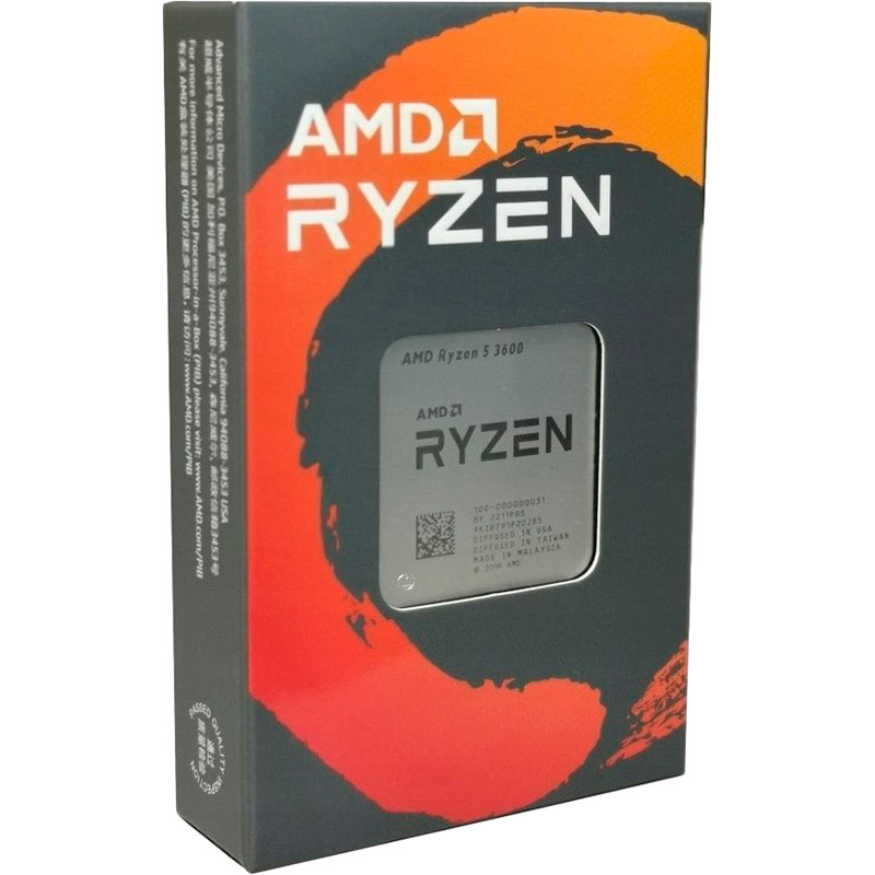 Процессор AMD Ryzen 5 3600 BOX (100-100000031AWOF)