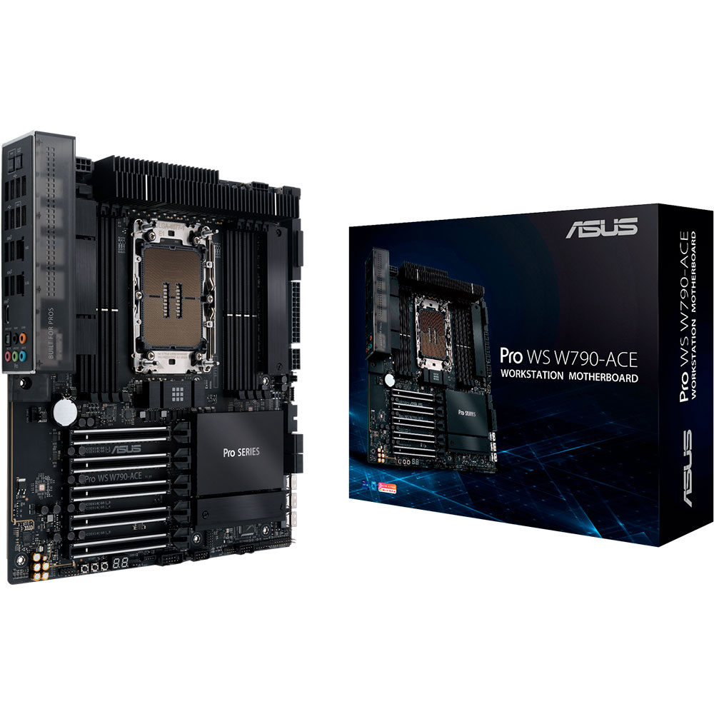 Материнська плата ASUS PRO WS W790-ACE (90MB1C70-M0EAY0) Підтримувані процесори Intel (Семейство Xeon W-3400 / W-2400)