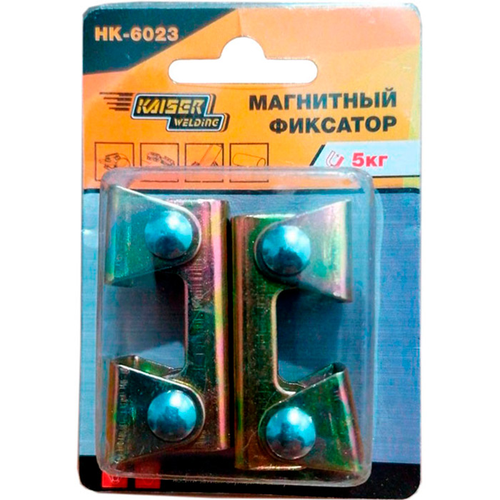 Магнітний фіксатор KAISER 2 шт (HК-6023) Особливості Витримує вагу до 5 кг