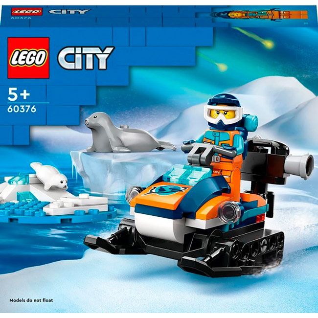 Конструктор LEGO City Арктический исследовательский снегоход 70 деталей (60376)