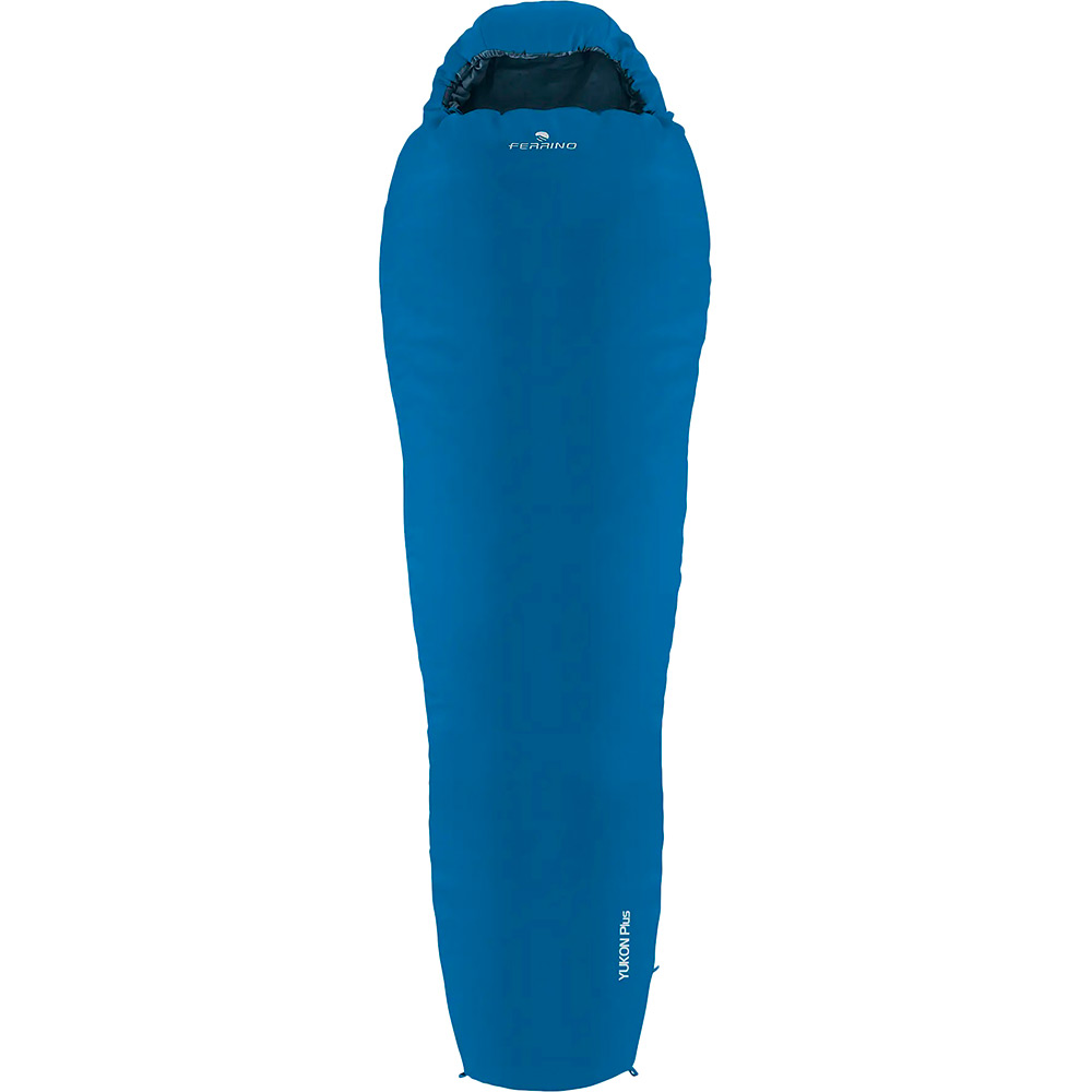 Спальник FERRINO Yukon Plus/+4°C Blue Left (86357NBBS) Спальник FERRINO Yukon Plus/+4°C Blue Left (86357NBBS)