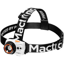 Фонарь налобный MACTRONIC Maverick White Peak 320 Lm Focus USB Rechargeable (AHL0052)