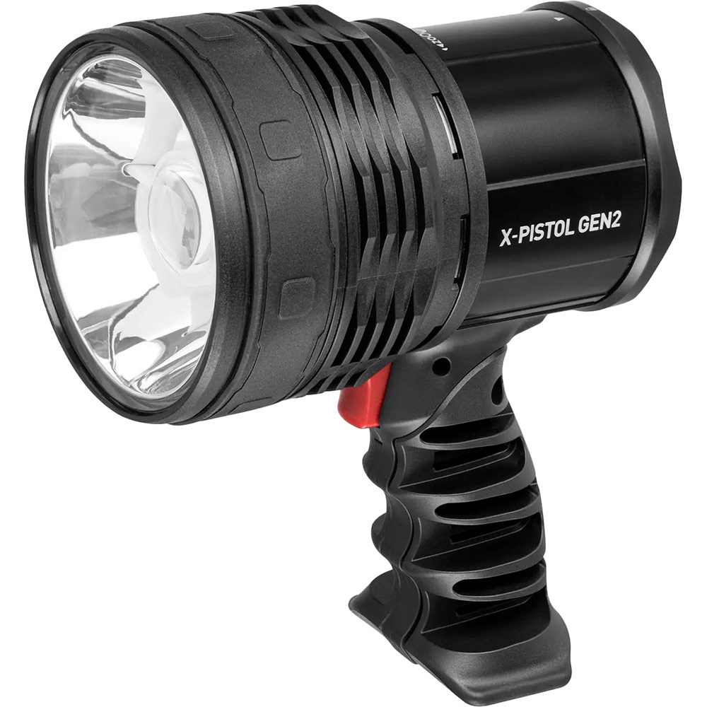 Ліхтар пошуковий MACTRONIC X-Pistol GEN2 1500 Lm Focus USB Rechargeable (PSL0022)