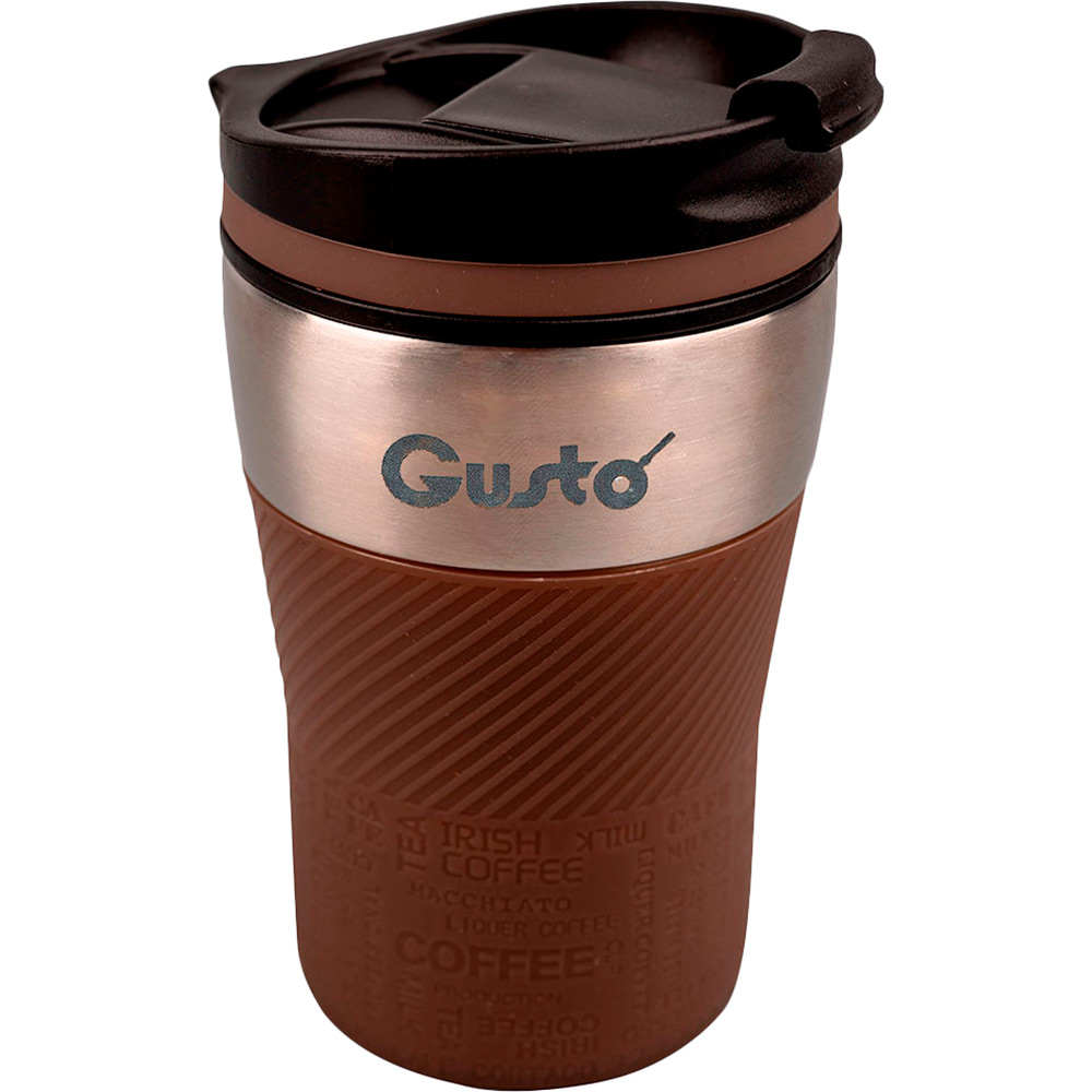 Термокухоль Gusto GT301 250 мл Brown (88660) Термокухоль Gusto GT301 250 мл Brown (88660)