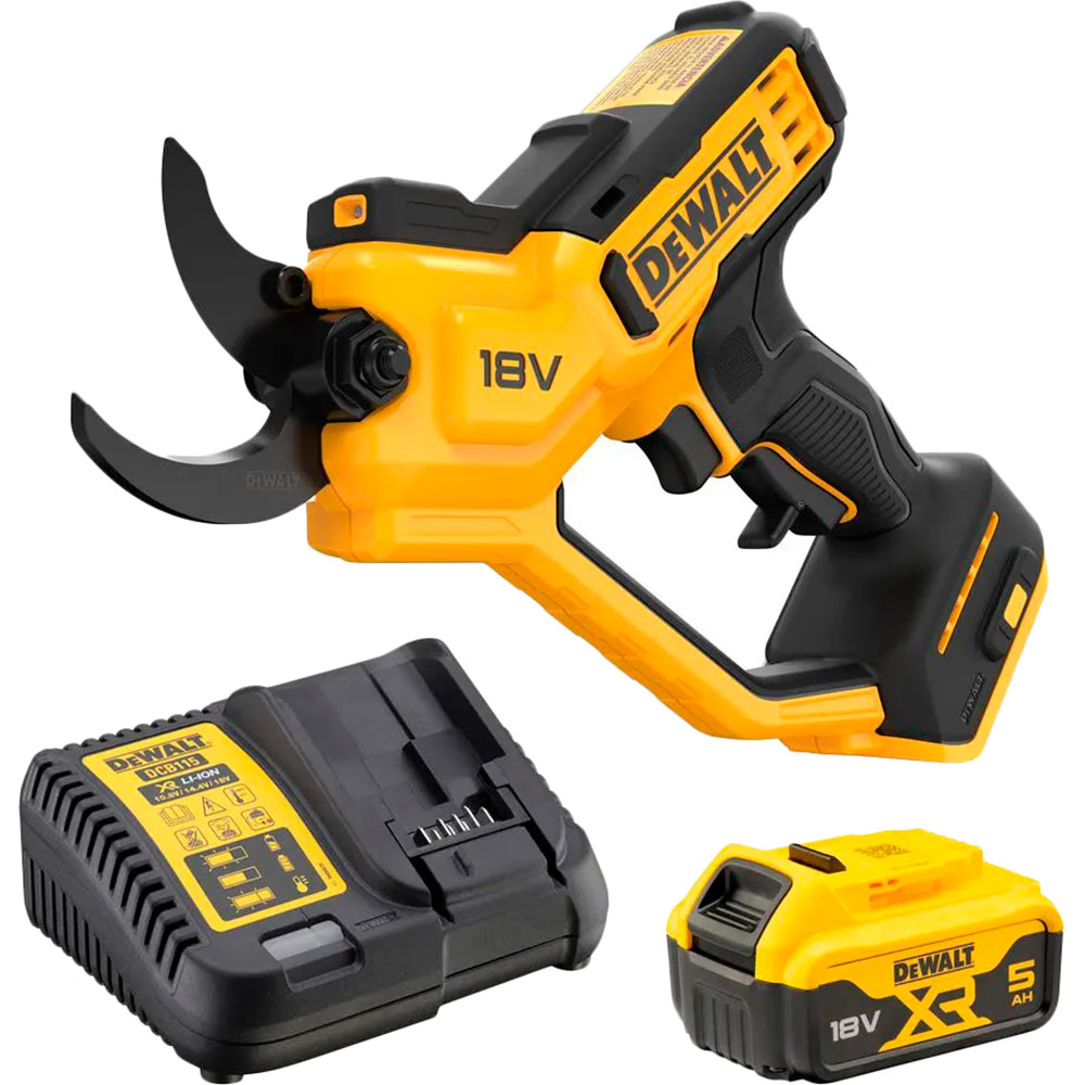 Секатор акумуляторний DEWALT 18В XR Li-lon (DCMPP568P1) Секатор акумуляторний DEWALT 18В XR Li-lon (DCMPP568P1)