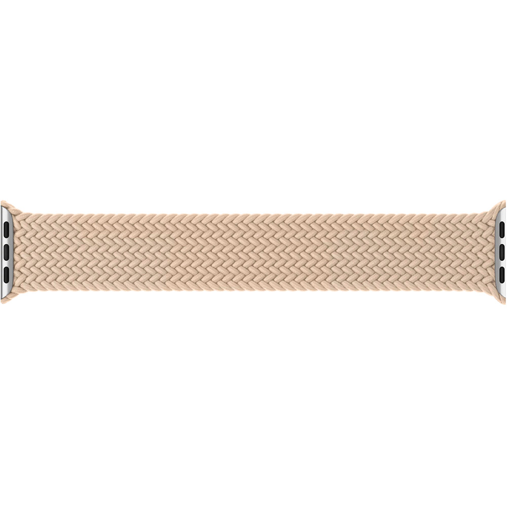Ремінець ArmorStandart Braided Solo Loop для Apple Watch 42 (Series 11-10)/41/40/38 Beige Size 2 (120 mm) (ARM64891)