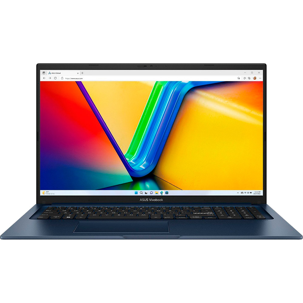 Ноутбук ASUS Vivobook 17 X1704ZA-AU008 Quiet Blue (90NB10F2-M00080) Роздільна здатність дисплея 1920 x 1080