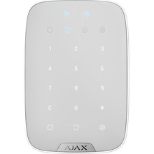 Беспроводная сенсорная клавиатура Ajax KeyPad Plus White (000023070)