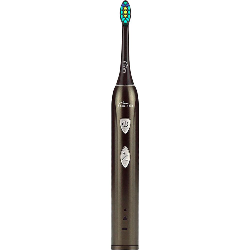 Зубна щітка MEDIA-TECH SONIC WAVECLEAN Black (MT6510) Зубна щітка MEDIA-TECH SONIC WAVECLEAN Black (MT6510)