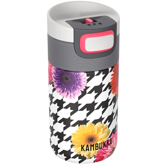 Термокухоль KAMBUKKA Etna Floral Patchwork 300 мл (11-01037) Термокухоль KAMBUKKA Etna Floral Patchwork 300 мл (11-01037)