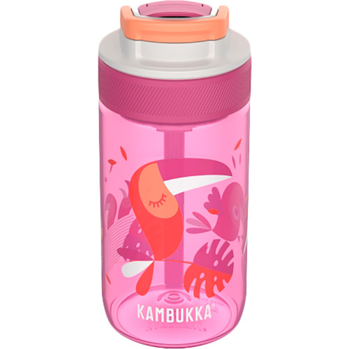 Пляшка для води KAMBUKKA Lagoon Toekan Love 400 мл Pink (11-04046)