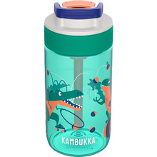 Бутылка для воды KAMBUKKA Lagoon Juggling Dino 400 мл Green (11-04047)