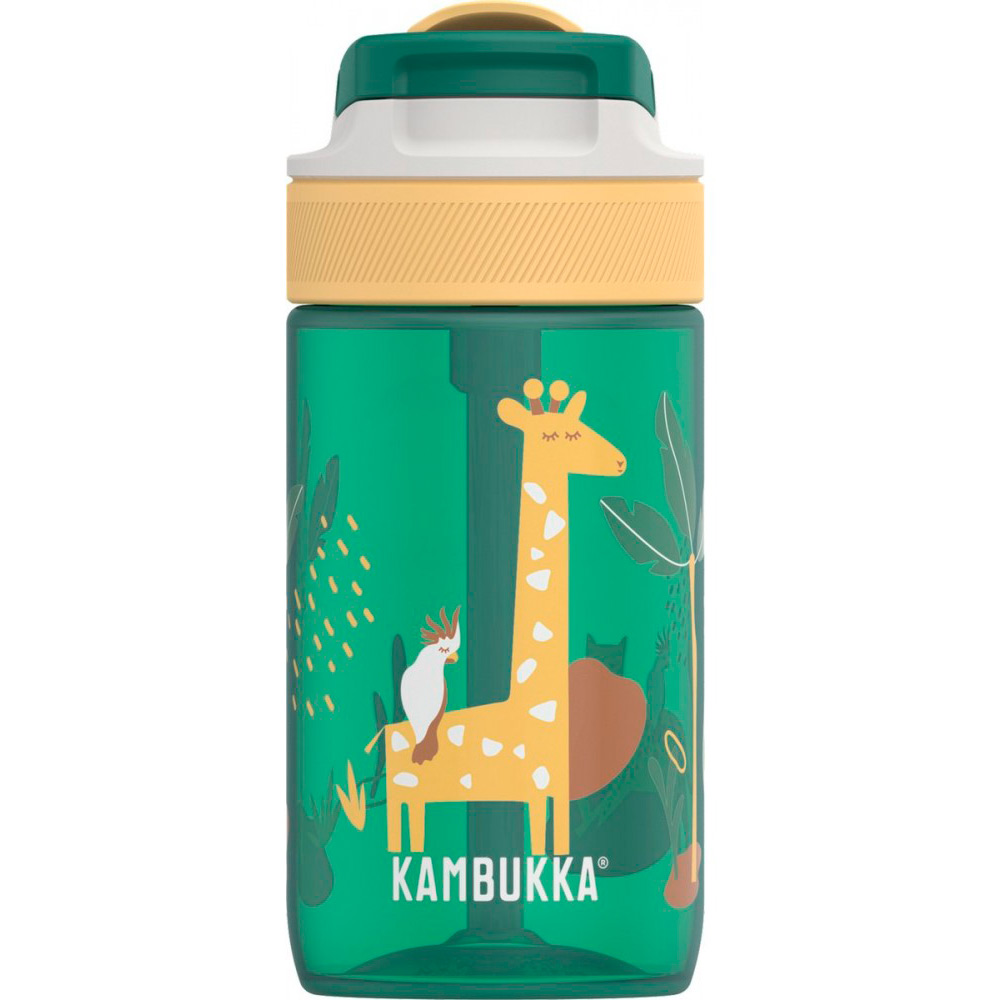 Пляшка для води KAMBUKKA Lagoon Safari Jungle 400 мл Green (11-04051)