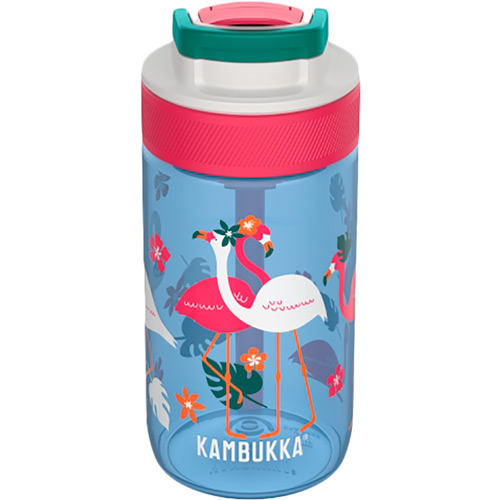 Пляшка для води KAMBUKKA Lagoon Blue Flamingo 400 мл Blue (11-04052)