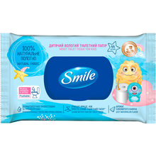 Купить Влажная туалетная бумага Smile Детская 44 шт (42100112)