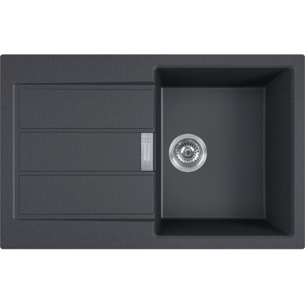 Миття FRANKE Sirius 780 х 500 х 200 мм 2 S2D 611-78 Black (143.0621.190)