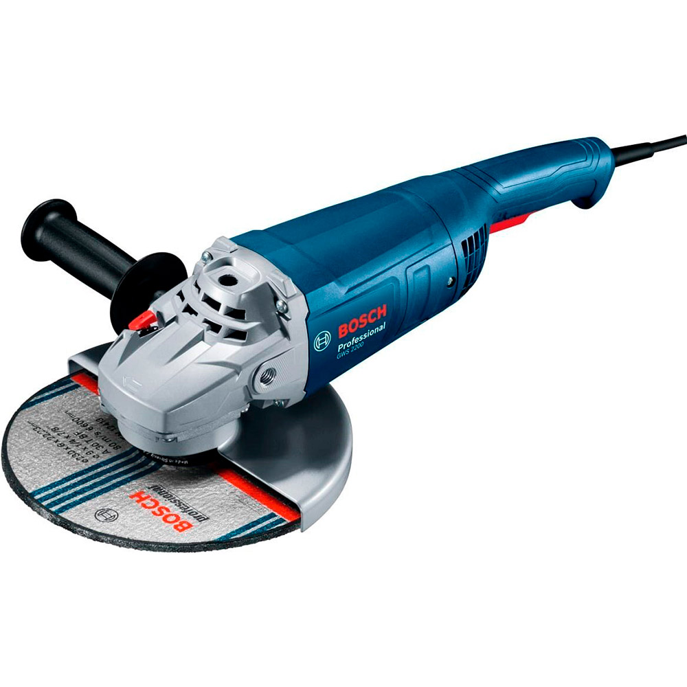 Шліфмашина кутова BOSCH GWS 2200 Вт 180 мм 8500 об/хв (0.601.8C0.320)