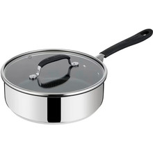 Сотейник с крышкой TEFAL Jamie Oliver Home Cook 24 см 3.5 л Stainless Steel (E3033275)