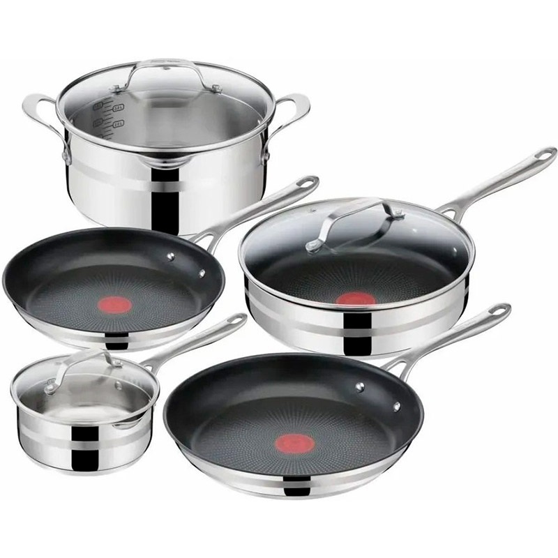 Набор посуды TEFAL Jamie Oliver Cook Smart 8 предметов (E310S874)