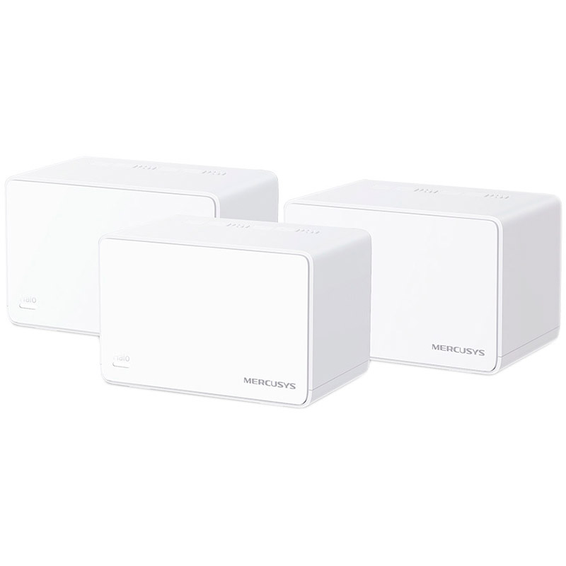 Mesh Wi-Fi система MERCUSYS HALO H80X 3PK AX3000 MESH (HALO-H80X-3-PACK)