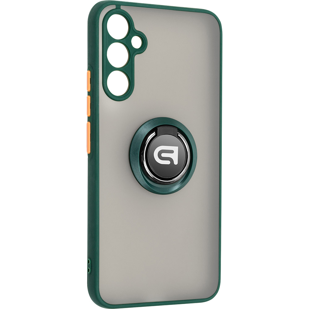 Чохол ARMORSTANDART Frosted Matte Ring для Samsung A34 5G A346 Dark Green (ARM68355) Чохол ARMORSTANDART Frosted Matte Ring для Samsung A34 5G A346 Dark Green (ARM68355)