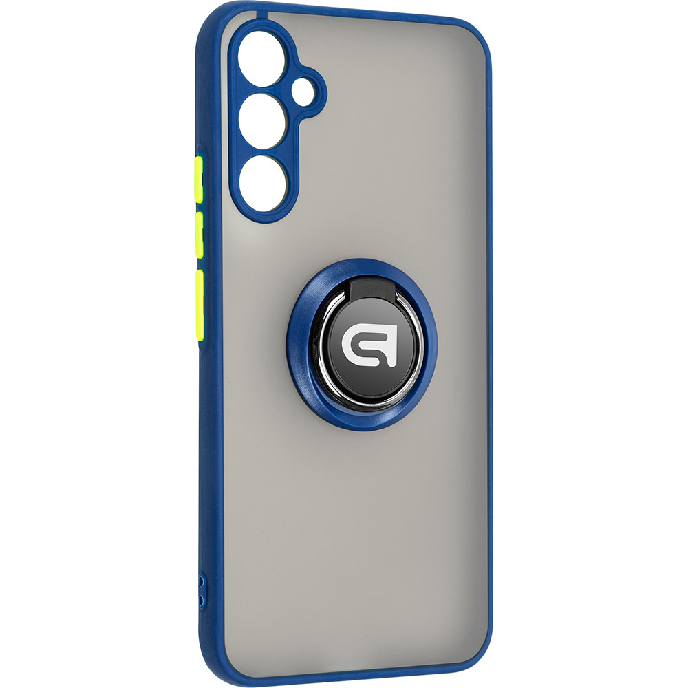 Чохол ARMORSTANDART Frosted Matte Ring для Samsung A34 5G A346 Navy Blue (ARM68356) Чохол ARMORSTANDART Frosted Matte Ring для Samsung A34 5G A346 Navy Blue (ARM68356)