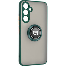 Чохол ARMORSTANDART Frosted Matte Ring для Samsung A54 5G A546 Dark Green (ARM68359)