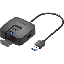 Док-станция VENTION USB 3.0 - 4 x USB 3.0 + MicroUSB Black (CHBBB)