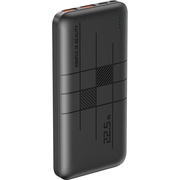 Powerbank XO PR187 10000 mAh PD20W + QC22.5W Black (PR187_Black)