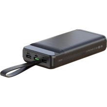 Powerbank XO PR156 30000 mAh 3-Input PD20W + QC22.5W with light Black (PR156_Black)