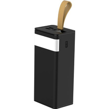 Powerbank XO PR130 40000 mAh PD20W + QC22.5W with light Black (PR130_Black)