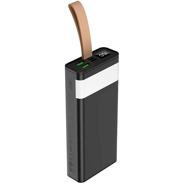 Powerbank XO PR129 20000 mAh PD20W + QC22.5W with light Black (PR129_Black)