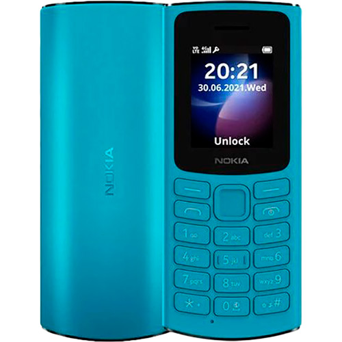 Мобільний телефон NOKIA 105 Dual SIM Cyan TA-1557