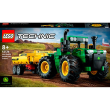 Конструктор LEGO Technic John Deere 9620R 4WD Tractor 390 деталей (42136)