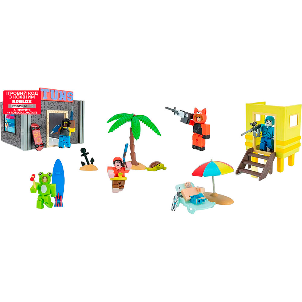 Игровой набор ROBLOX Deluxe Playset Arsenal: Operation Beach Day W11 (ROB0660) Для кого универсально