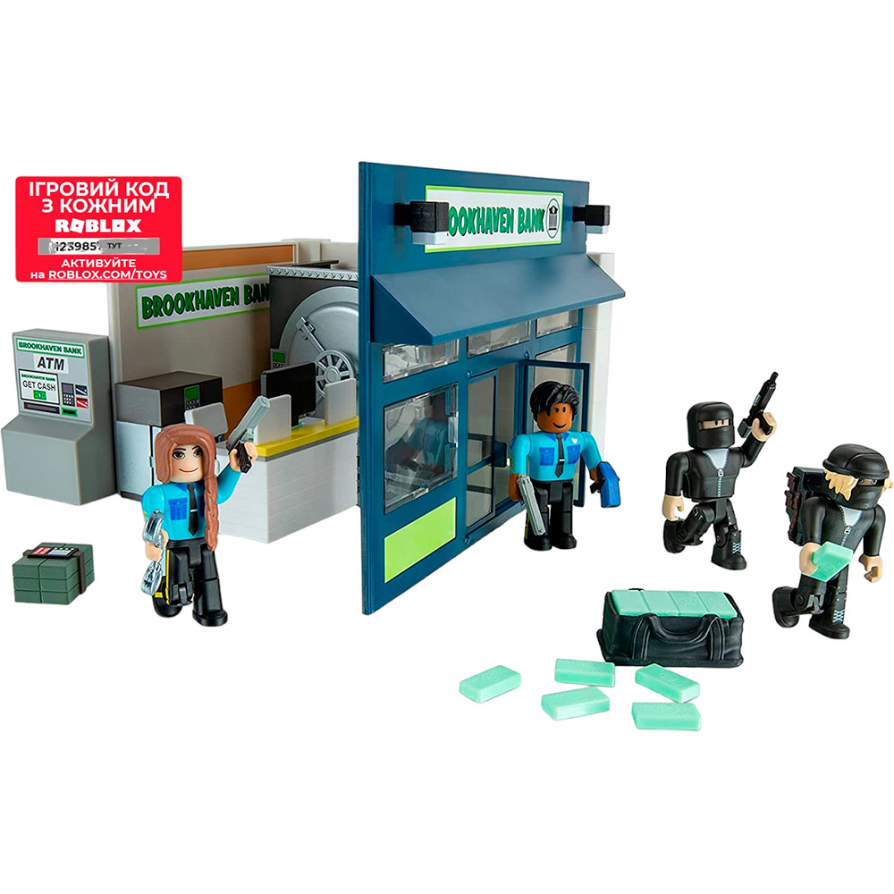 Игровой набор ROBLOX Deluxe Playset Brookhaven: Outlaw and Order W12 (ROB0689) Для кого универсально