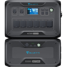 Зарядная станция Bluetti AC500 5000W + аккумуляторный модуль B300S 3072 Wh 853333 mAh (PB931026)